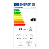 LAVADORA IBIZA 4007W CARGA FRONTAL BLANCO 7 KGS 1200 RPM