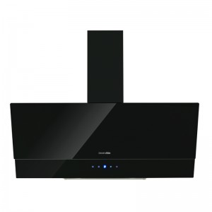 CAMPANA ESTELA 2090B CRISTAL NEGRO 90 CM