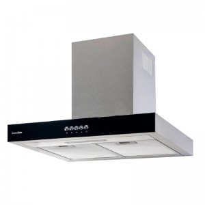 CAMPANA KENIA 4060 EN T NEGRA INOX 60CM