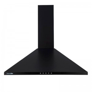 CAMPANA PIRAMIDAL EVEREST 4060B NEGRA 60 CM