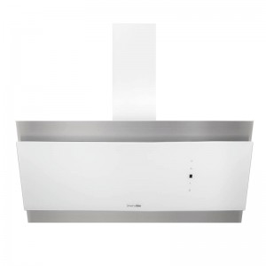 CAMPANA DECORATIVA ANDRES 4090W BLANCA INOX 90CM