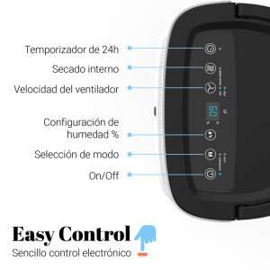 DESHUMIDIFICADOR GRAZALEMA 10L