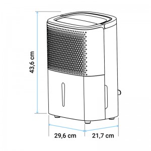 DESHUMIDIFICADOR GRAZALEMA 10L