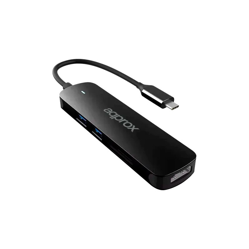 DOCK STATION APPROX 5 EN 1 UNO TIPO C APPC45