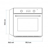 HORNO MULTIFUNCIÓN YASUR 4009B CRISTAL NEGRO DIGITAL