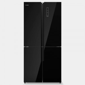 FRIGORÍFICO AMERICANO KIVU 4026B 4 PUERTAS NEGRO