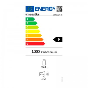 FRIGORÍFICO LEVEN 4021W VERTICAL CÍCLICO 144 CM BLANCO