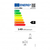FRIGORÍFICO VERTICAL ONEGA 3003X NO FROST 185 CM INOX A+
