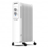 RADIADOR ACEITE VARADERO BLANCO 1500W 9 ELEMENTOS