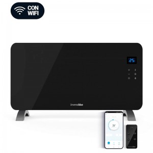 PANEL DE CRISTAL CONTA 5015B NEGRO 1500W CON WIFI
