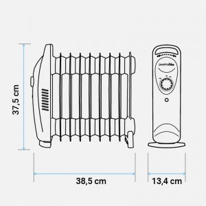 RADIADOR MINI 1000W