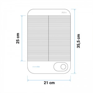 TOSTADOR TOASTY 600/OB PLANO 600W CUERPO INOX/NEGRO