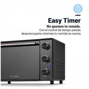 MINI HORNO HEALTHYBAKE 19 LITROS 1300W FULL BLACK