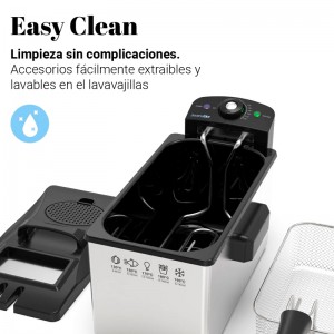 FREIDORA CRISPY 4030X 3 LITROS 2000W COLOR INOX