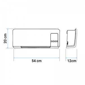 SPLIT DE BAÑO PUNTA CANA 2000W DIGITAL