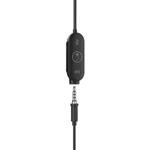 AURICULAR LOGITECH ZONE CABLEADO INTRAURICULAR ESTÉREO