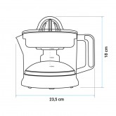 EXPRIMIDOR DE VASO JUICY 40/GR 40W BLANCO GRANITE