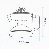 EXPRIMIDOR DE VASO JUICY 40/OB 40W NEGRO