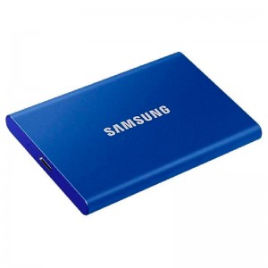 DISCO SSD SAMSUNG EXTERNO PORTABLE T7 2TB USB 3.2  AZUL