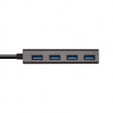 HUB USB TIPO C AISENS A109-0403 USB-A X4  15CM
