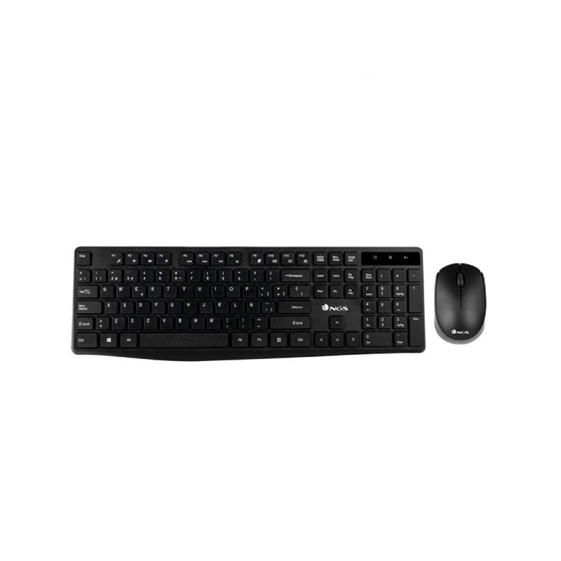 TECLADO + RATON NGS INALÁMBRICOS NGS ALLURE KIT 