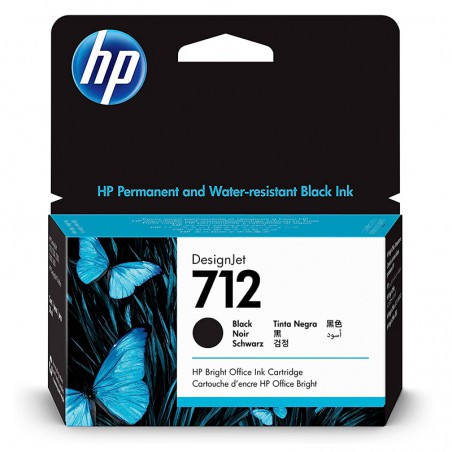 INK JET HP ORIG. 3ED70A  Nº712  38ML NEGRO 