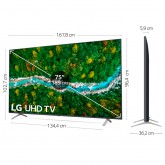 TV LG 75UP77109LC 75 " LED 4K SMART TV USB WIFI