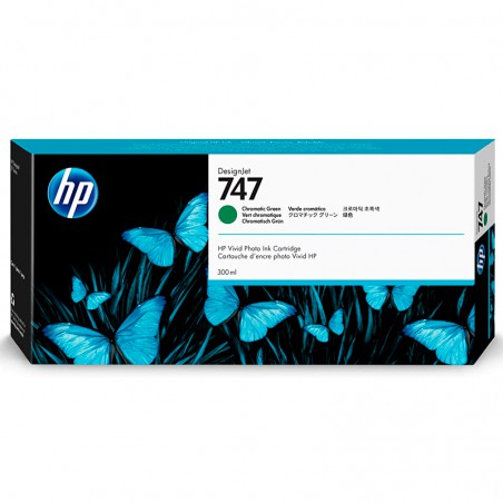 INK JET HP ORIG. P2V84A Nº747 300ML VERDE