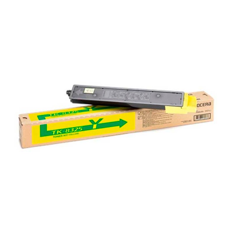 TONER KYOCERA ORIG.TK8325Y LASER 12.000 PAG.