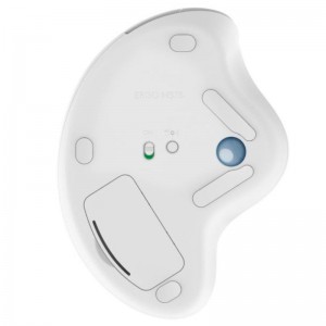 RATON LOGITECH ERGO M575 2.4GHZ BLUETOOTH 5.0 BLANCO CRUDO