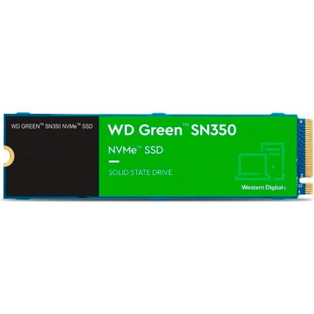 DISCO DURO SSD 2TB WESTERN DIGITAL GREEN SN350 M.2 NVME