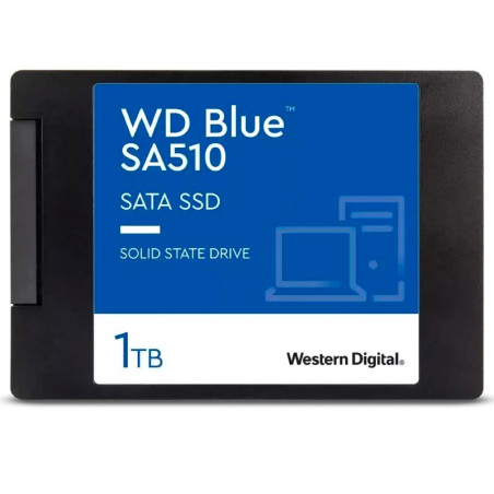 DISCO SOLIDO SSD WESTERN DIGITAL 1TB BLUE SA510 SATAIII 2.5"