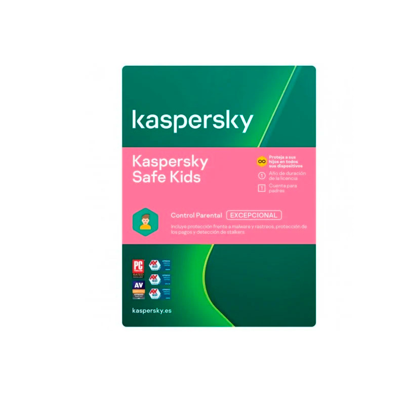SOFT.KASPERSKY ELEC.CONTROL PARENTAL 1 CUENTA TODOS USU.