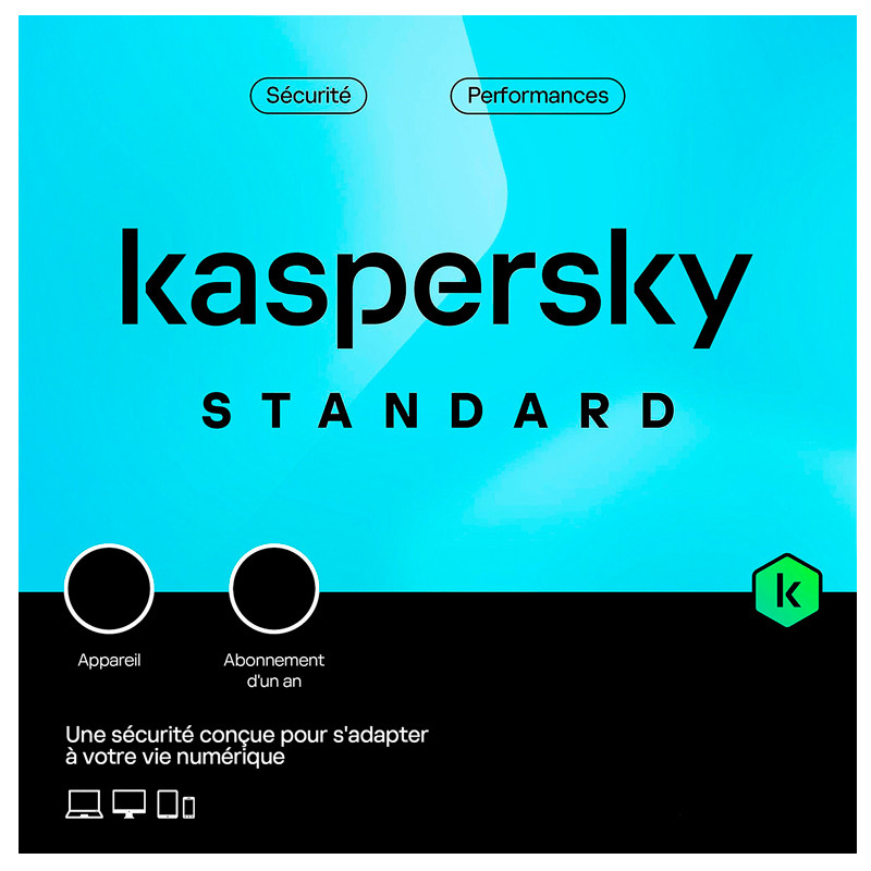 SOFT.KASPERSKY ELEC.ANTIVIRUS STANDAR.5 US.2 AÑOS