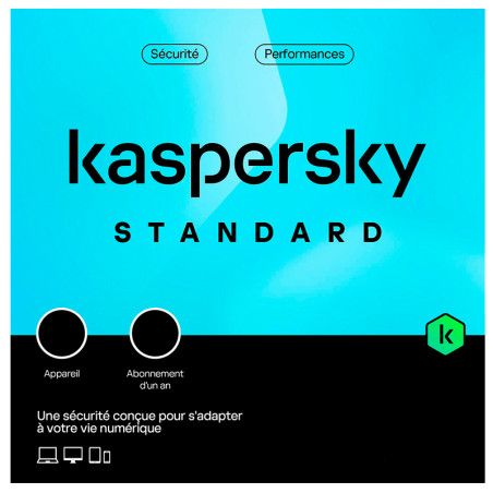 SOFT.KASPERSKY ELEC.ANTIVIRUS STANDAR.5 US.2 AÑOS
