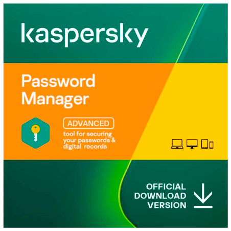 SOFT.KASPERSKY ELEC. CLOUD PASWORD MANAGER 10 US 1 AÑO