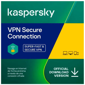 SOFT.KASPERSKY ELEC. SECURE CONNECTION 5 US 1 AÑO 