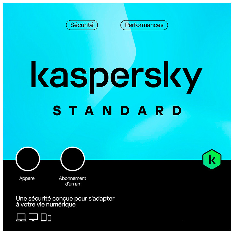 SOFTWARE KASPERSKY STANDAR 5 US 1 AÑO