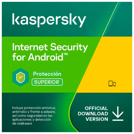 SOFTWARE KASPERSKY MOBILE 3 US 1 AÑO 