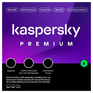 SOFTWARE KASPERSKY PREMIUM 10 US 1 AÑO 2023