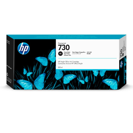 INK JET HP ORIG. P2V73A Nº730 300ML PHOTO BLACK
