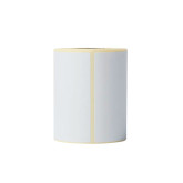8 ROLLOS DE 400 ETIQ. BROTHER 76MM X 44M TERMICAS BLANCAS 