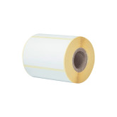 8 ROLLOS DE 400 ETIQ. BROTHER 76MM X 44M TERMICAS BLANCAS 