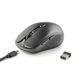 RATON NGS INALAMBRICO EVO RUST NEGRO