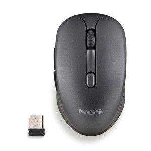 RATON NGS INALAMBRICO EVO RUST NEGRO