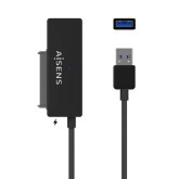 ADAPT.AISENS DISCOS DUROS 2.5"/3.5"USB 3.0 SATA CON ALIMIME 