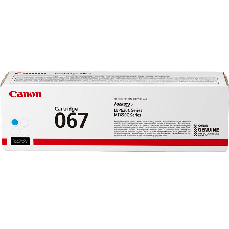 TONER CANON ORIG.067  CYAN 5101C002