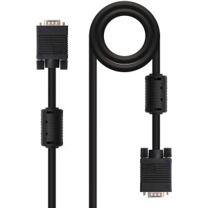CABLE SVGA NANOCABLE VGA MACHO VGA MACHO 1M NEGRO