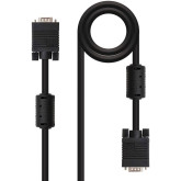 CABLE SVGA NANOCABLE VGA MACHO VGA MACHO 1M NEGRO