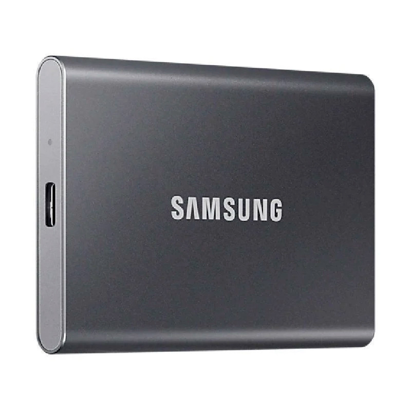 DISCO DURO EXTERNO SAMSUNG SSD PORTABLE T7 1TB USB 3.2  GRI